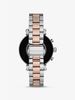 Gen 4 Sofie Pavé Two-Tone Smartwatch MKT5064