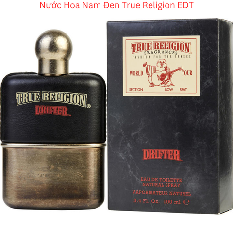 Nước Hoa Nam Đen True Religion Drifter EDT - New