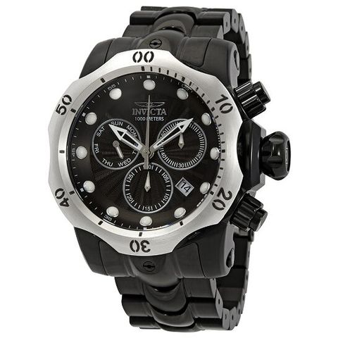 Venom Chronograph Black Dial Men's Watch 23897