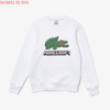 Áo Sweater Trắng Minecraft Lacoste - New  - SH3851 51 001 - PA03