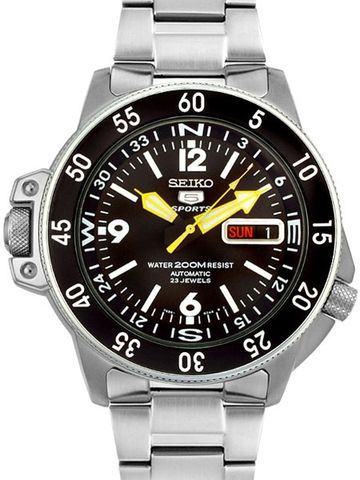 5 Sport Land Shark Black Dial Men's Watch SKZ211K1