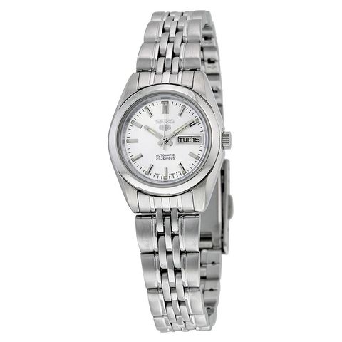 5 Automatic Silver Dial Stainless Steel Ladies Watch SYMA27