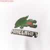 Áo Thun Tay Dài Trắng Minecraft Lacoste - New - TH5039 51 001 - PB03