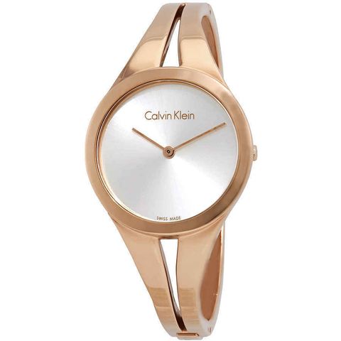 Addict Silver Dial Medium Rose Gold-tone Ladies Watch K7W2M616