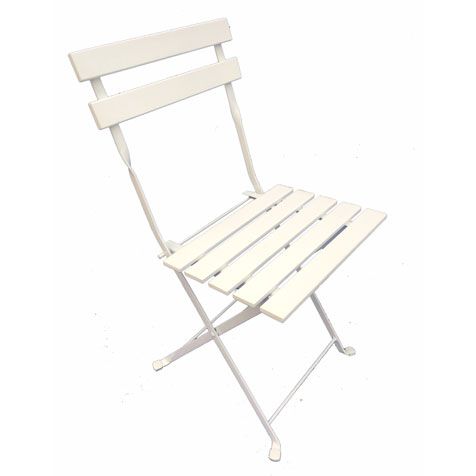 SVBT02-C: Candy Bistro chair- white PU paint