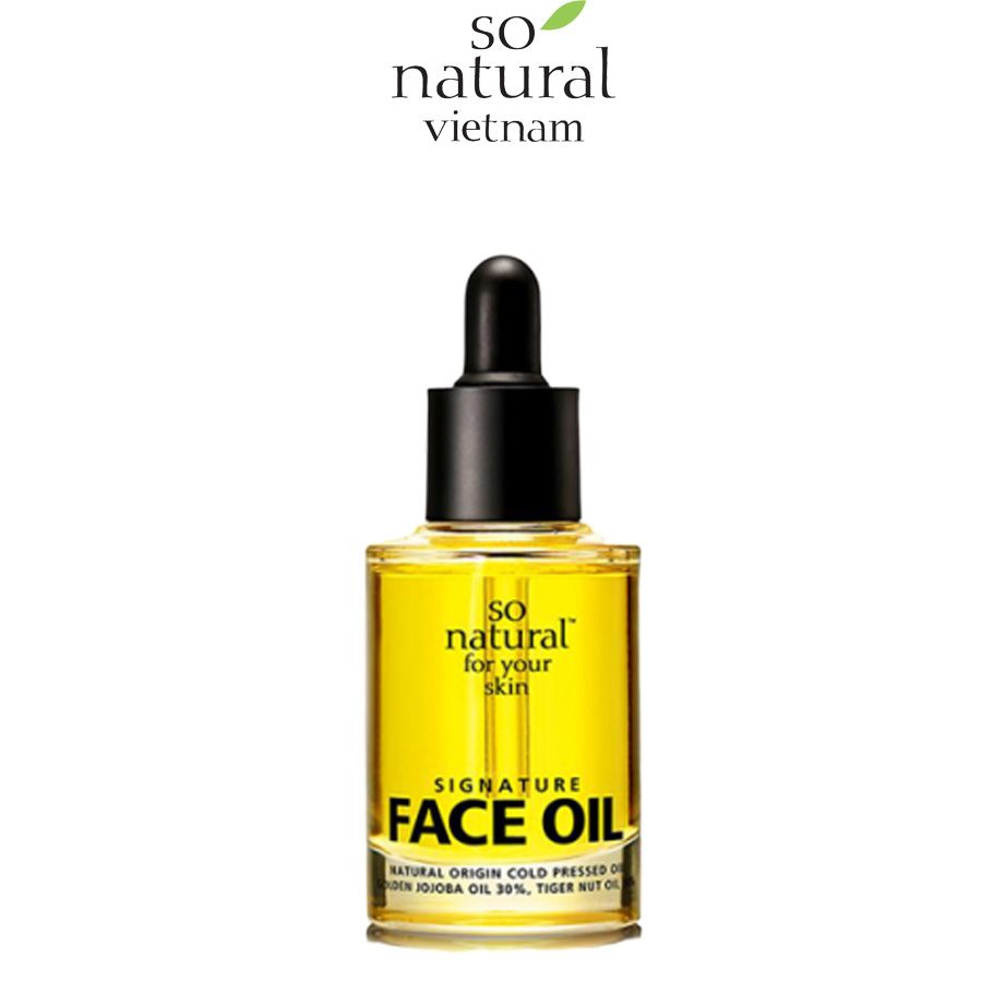 DẦU DƯỠNG DA MẶT SIGNATURE FACE OIL SO'NATURAL HÀN QUỐC