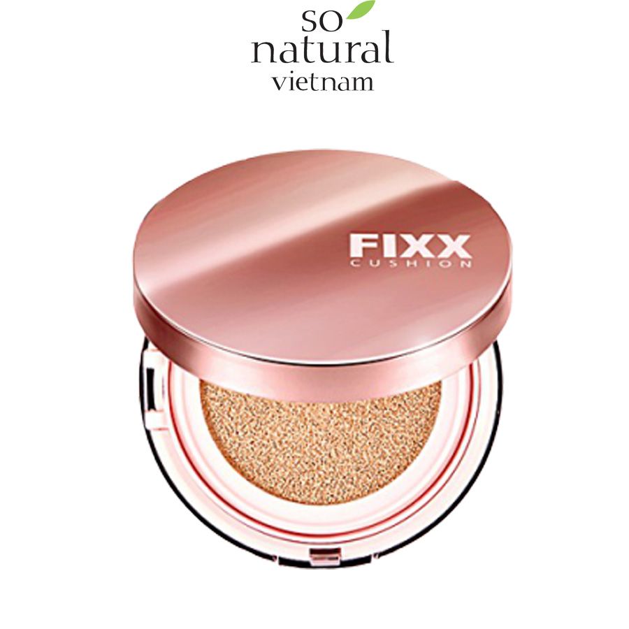PHẤN NƯỚC TRANG ĐIỂM GLOW FIXX CUSHION SPF50+ / PA++++ SO'NATURAL HÀN QUỐC