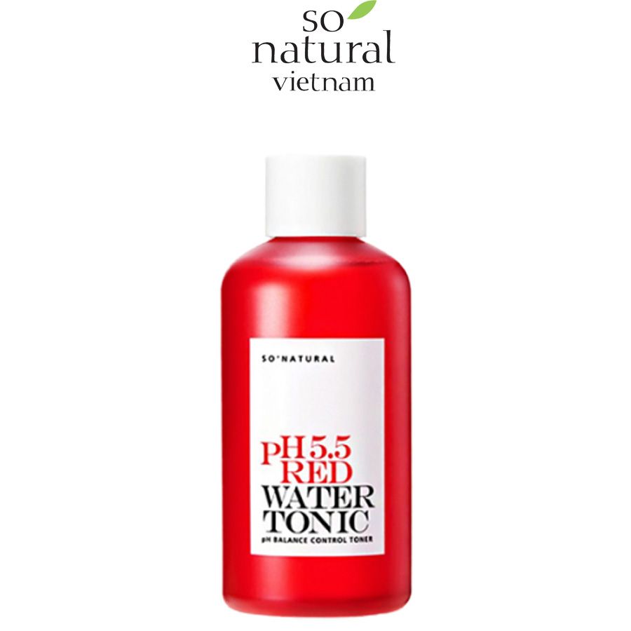 NƯỚC HOA HỒNG PH 5.5 RED WATER TONIC SO'NATURAL