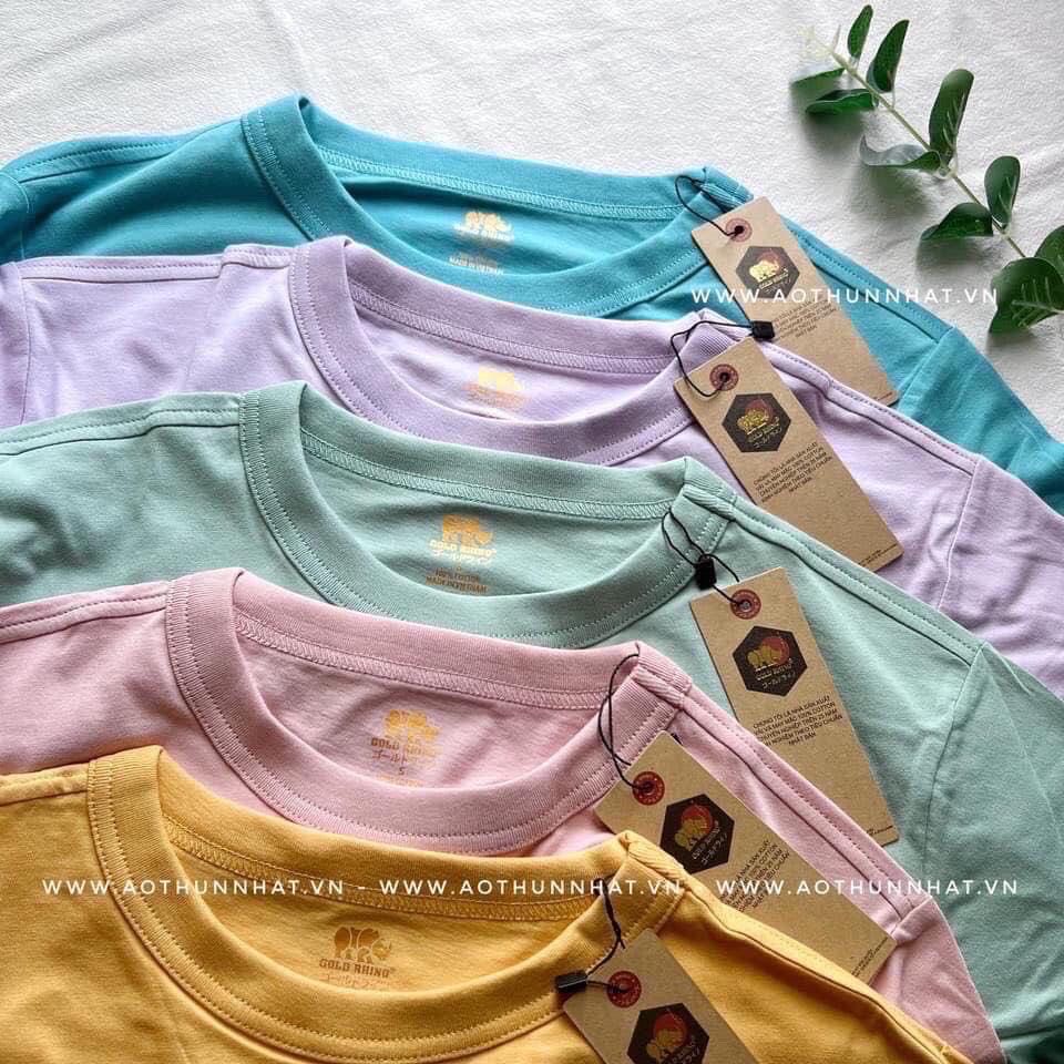  TAY DÀI NỮ 100% COTTON - Màu Tím Pastel 