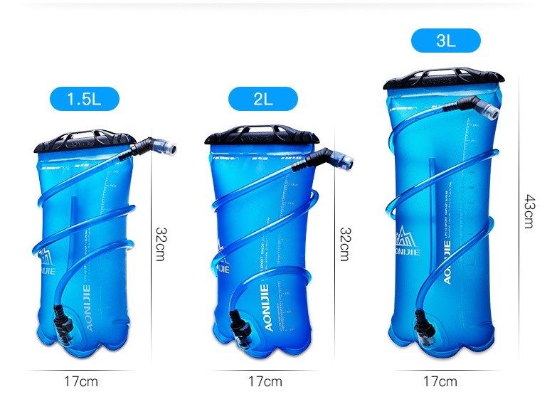 TÚI NƯỚC 1.5L XANH