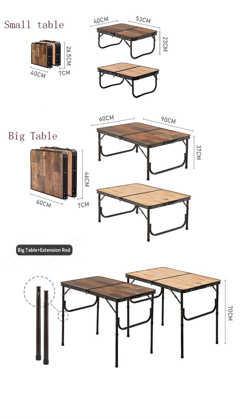 BÀN GỖ GLAMPING NATUREHIKE NH20JJ028