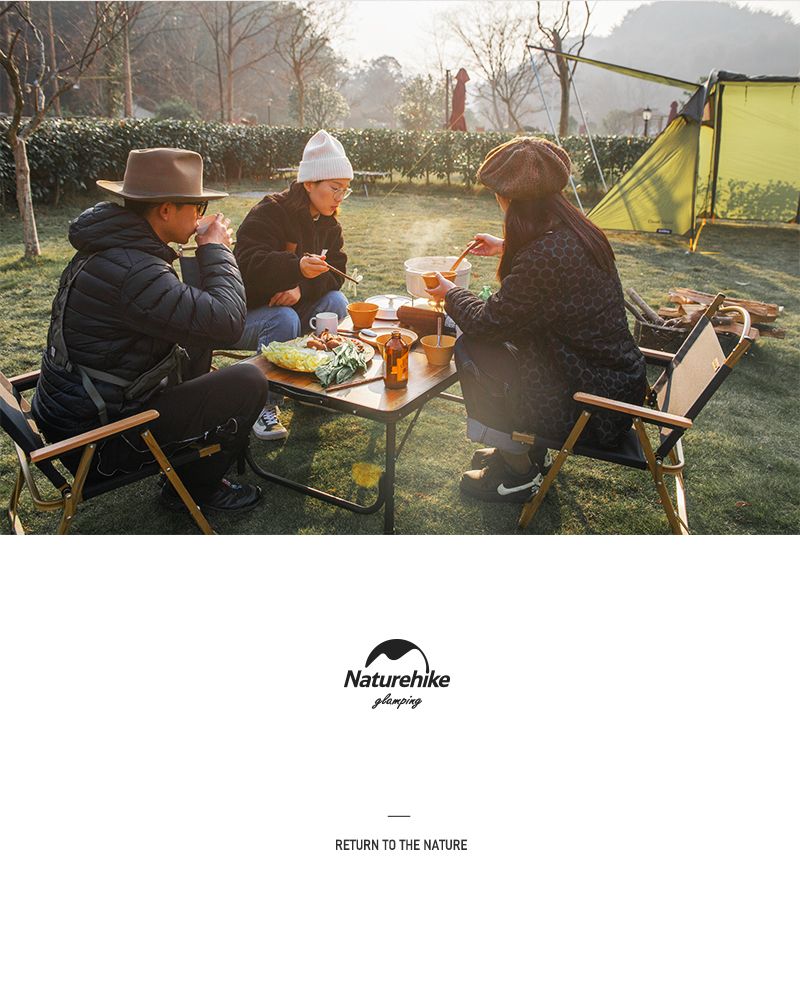BÀN GỖ GLAMPING NATUREHIKE NH20JJ028
