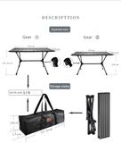BÀN NHÔM DU LỊCH CAMPINGMOON T-520