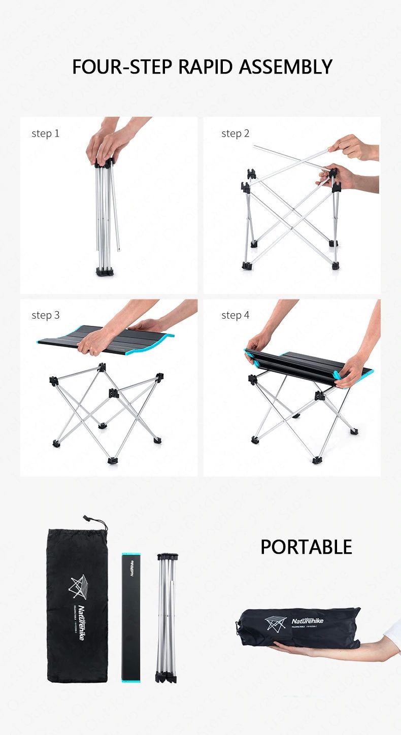 BÀN GẤP DÃ NGOẠI SIÊU NHẸ NATUREHIKE NH19Z008-Z