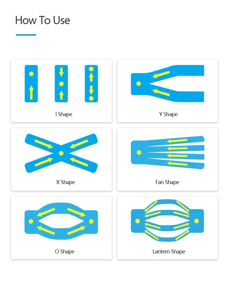 BĂNG DÁN CƠ AONIJIE KINESIOLOGY TAPE E4402 CUỘN 5CMx5M