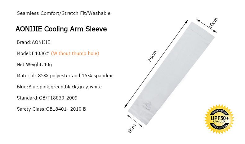 ỐNG TAY CHỐNG NẮNG AONIJIE E4036