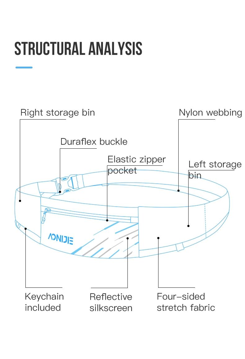 BELT CHẠY BỘ AONIJIE W8105