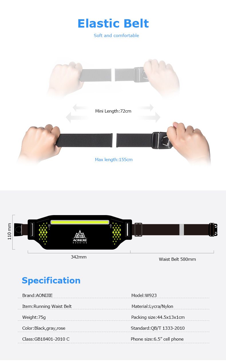 BELT CHẠY BỘ AONIJIE W923