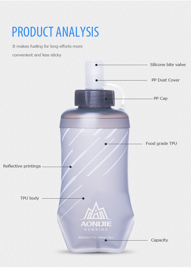 BÌNH NƯỚC MỀM AONIJIE SD23 420ML
