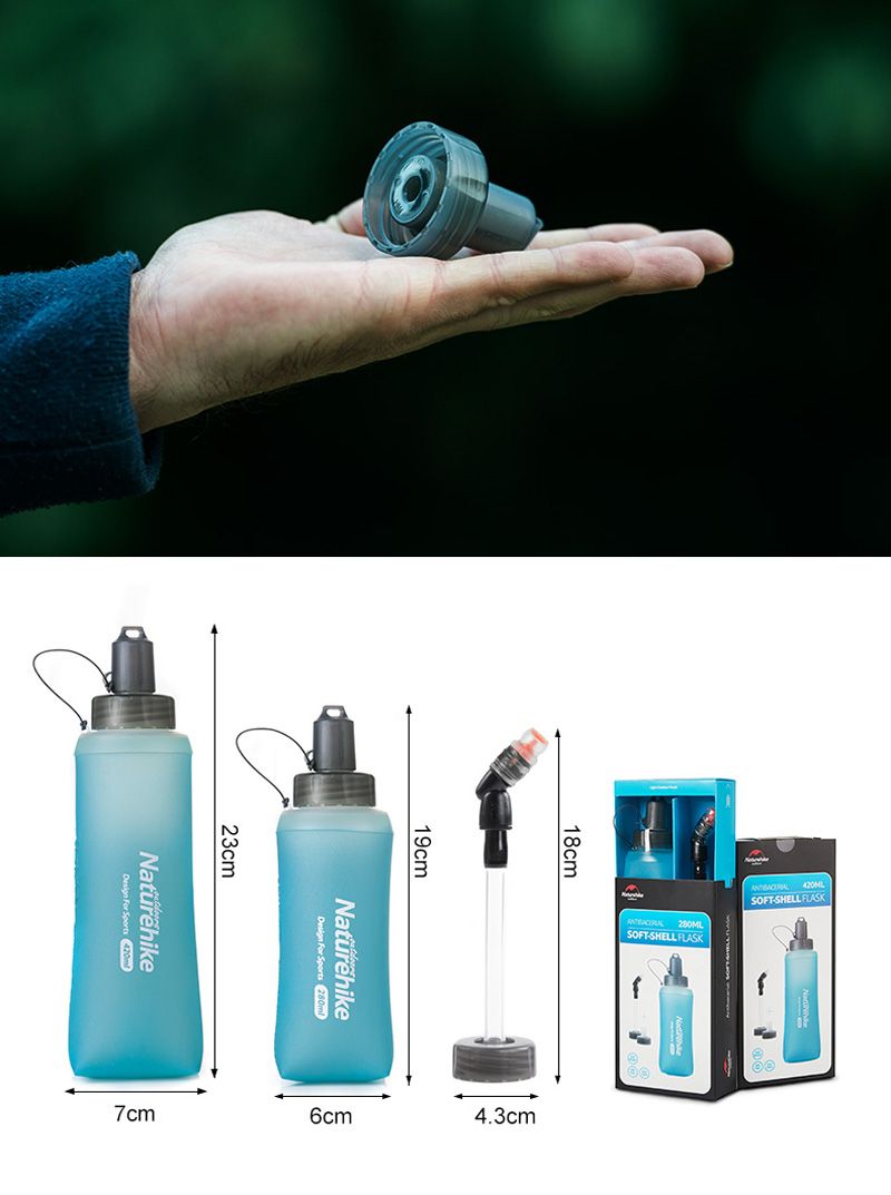 BÌNH NƯỚC MỀM NATUREHIKE SOFTFLASK NH17S028-B