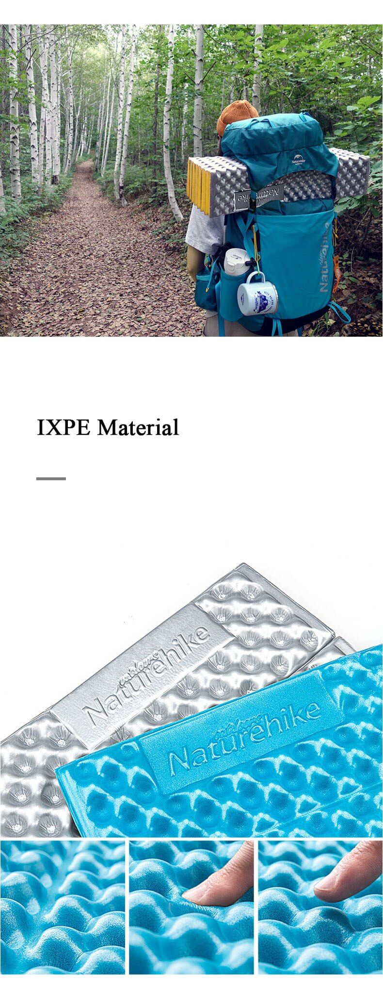 ĐỆM XỐP DÃ NGOẠI NATUREHIKE NH20FCD07