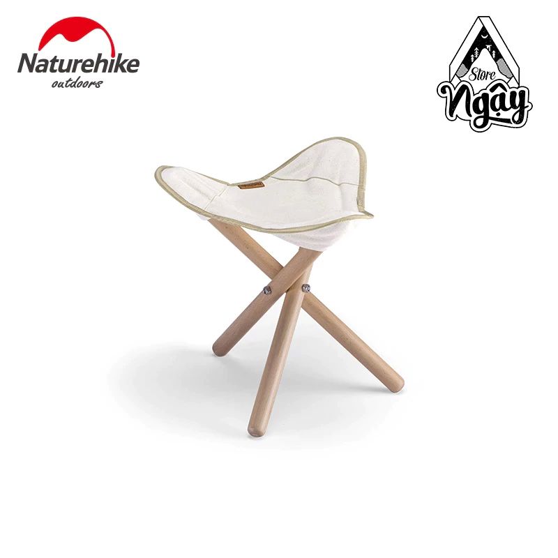 GHẾ GẤP GỖ TAM GIÁC VINTAGE NATUREHIKE NH20JJ008
