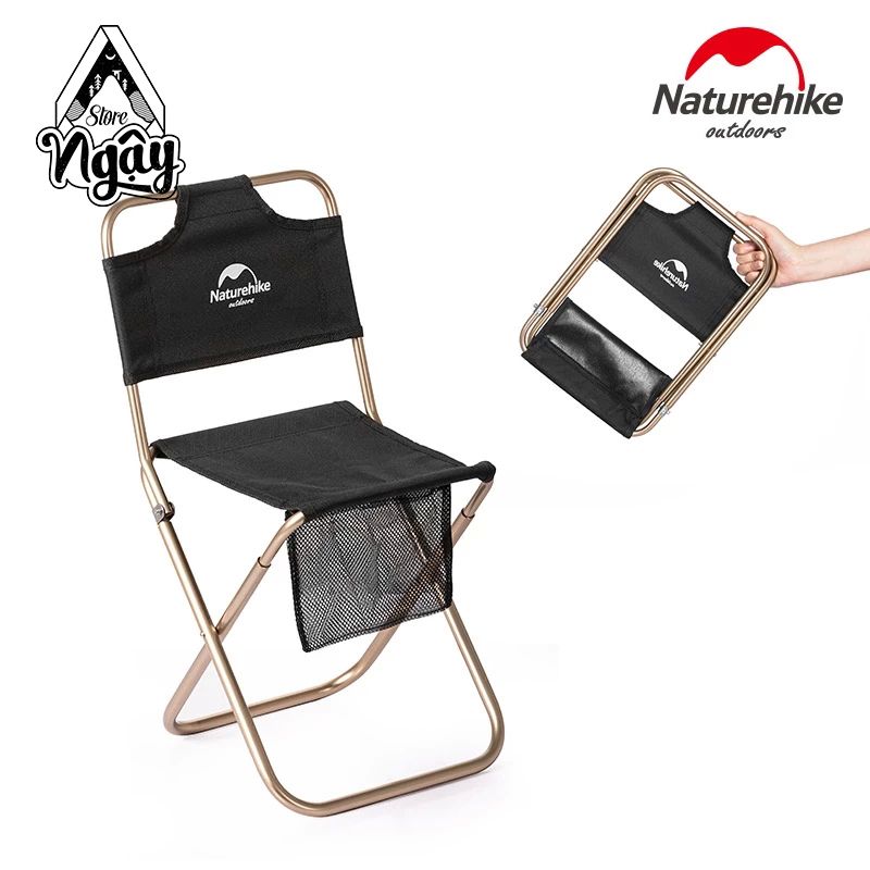 GHẾ GẤP TỰA LƯNG SIÊU GỌN NATUREHIKE NH18M001-Z