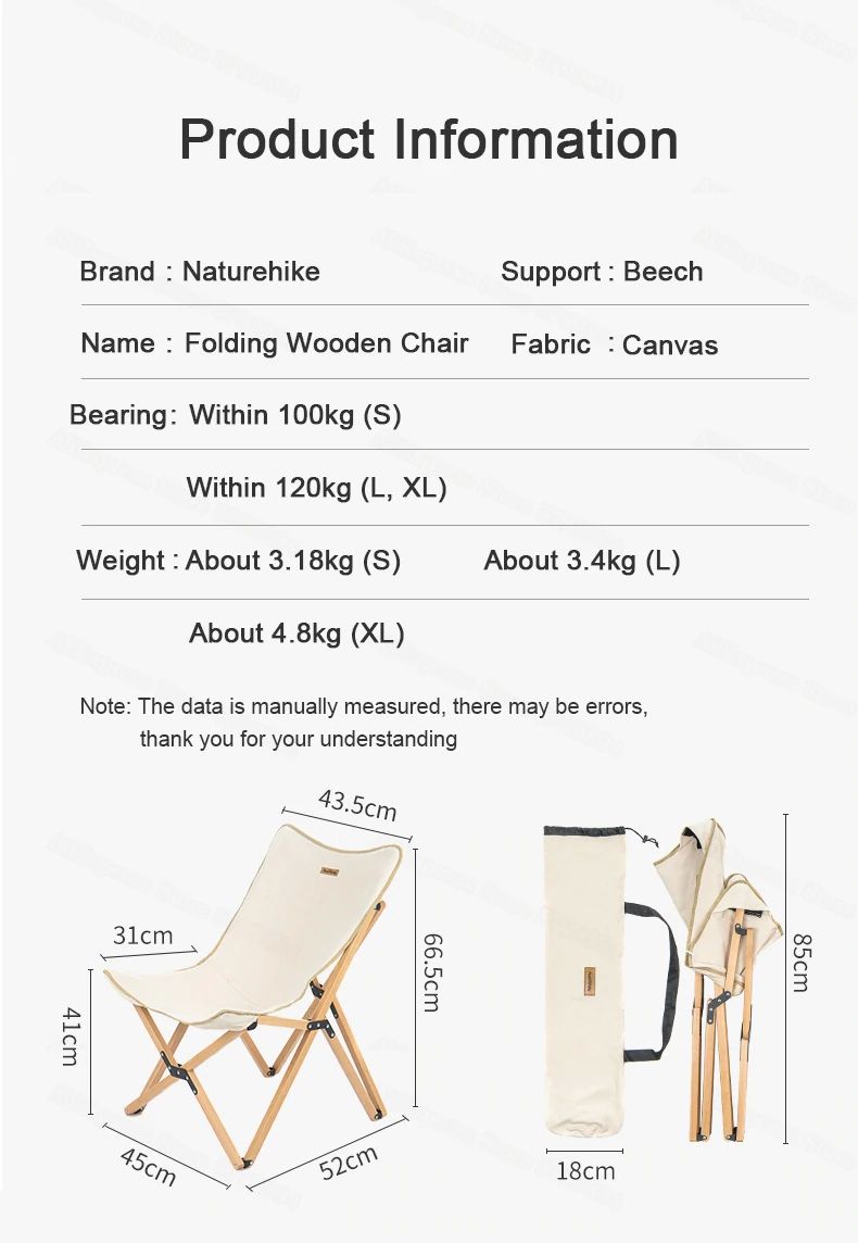GHẾ XẾP VINTAGE NATUREHIKE NH19JJ008