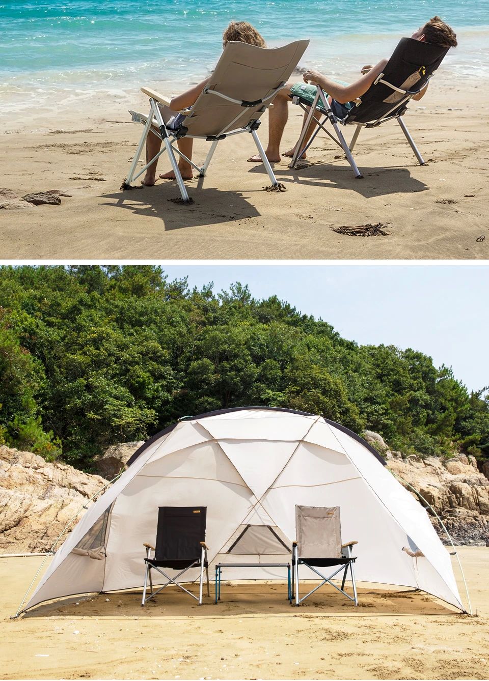 GHẾ THƯ GIÃN GẤP GỌN NATUREHIKE NH17T003-Y