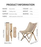 GHẾ GẤP GỌN VINTAGE NATUREHIKE NH19Y001-Z