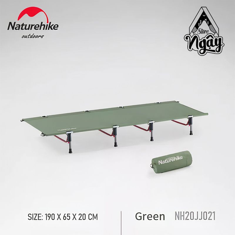 GIƯỜNG GẤP DÃ NGOẠI 4 CHÂN NATUREHIKE NH20JJ021