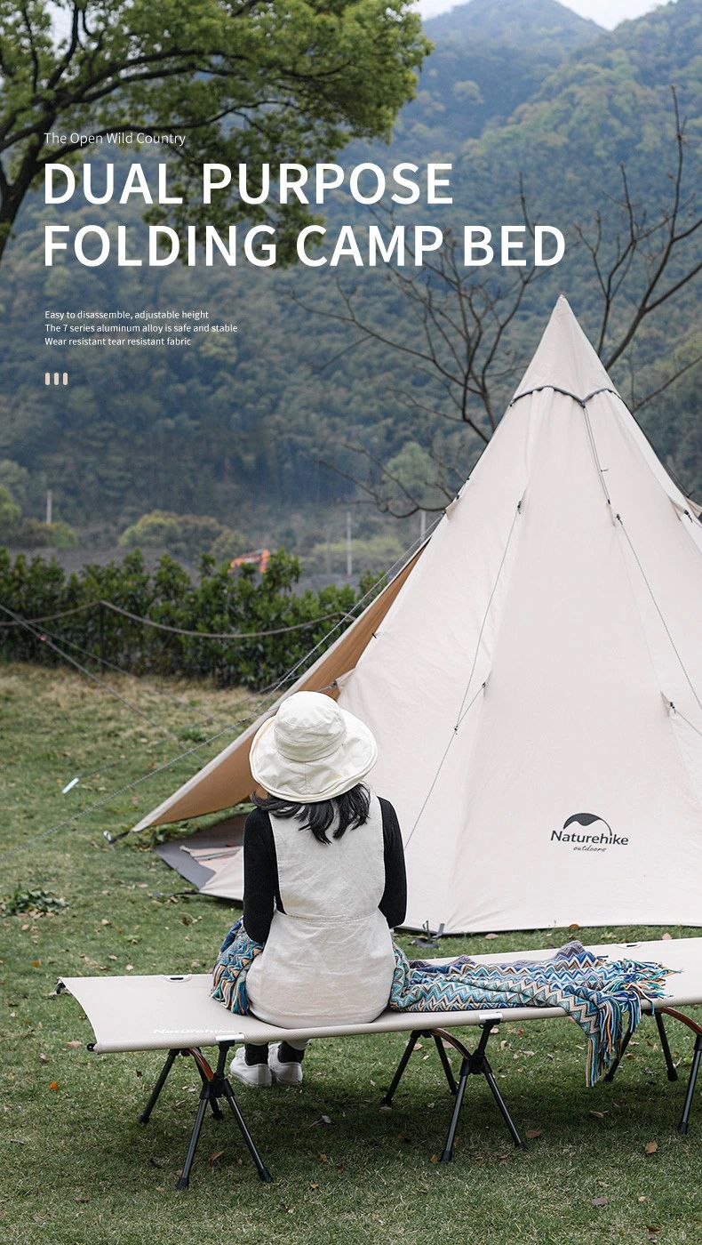 GIƯỜNG GẤP ĐIỀU CHỈNH ĐỘ CAO NATUREHIKE NH20JJ009