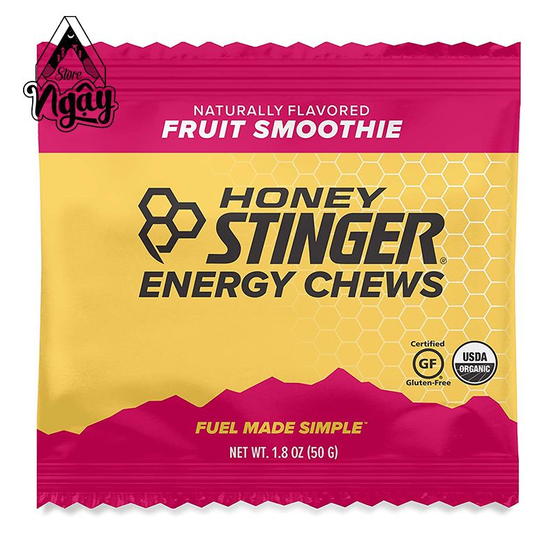  KẸO DẺO NĂNG LƯỢNG HONEY STINGER ENERGY CHEW 