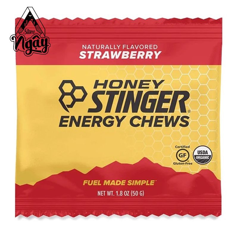  KẸO DẺO NĂNG LƯỢNG HONEY STINGER ENERGY CHEW 