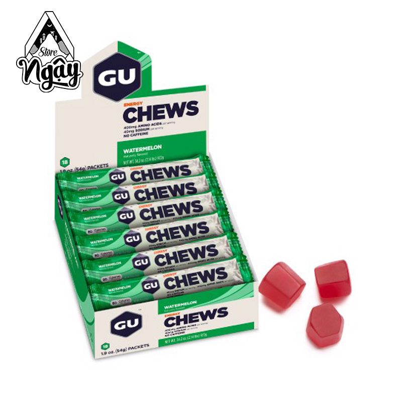 KẸO NHAI NĂNG LƯỢNG GU CHEW