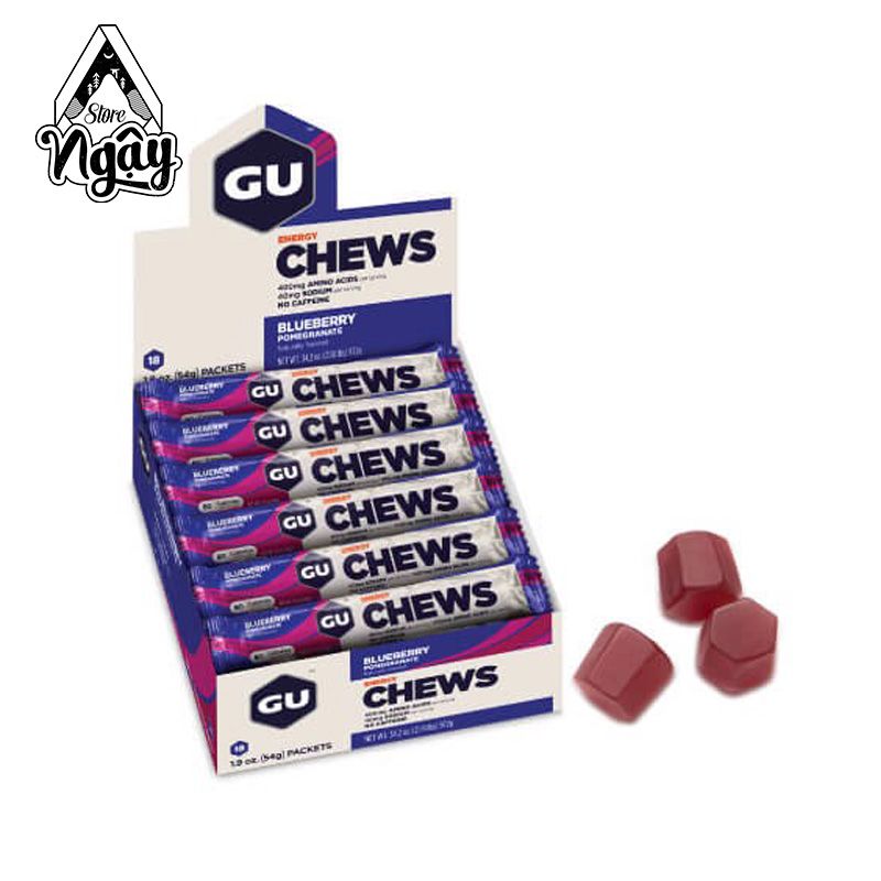 KẸO NHAI NĂNG LƯỢNG GU CHEW
