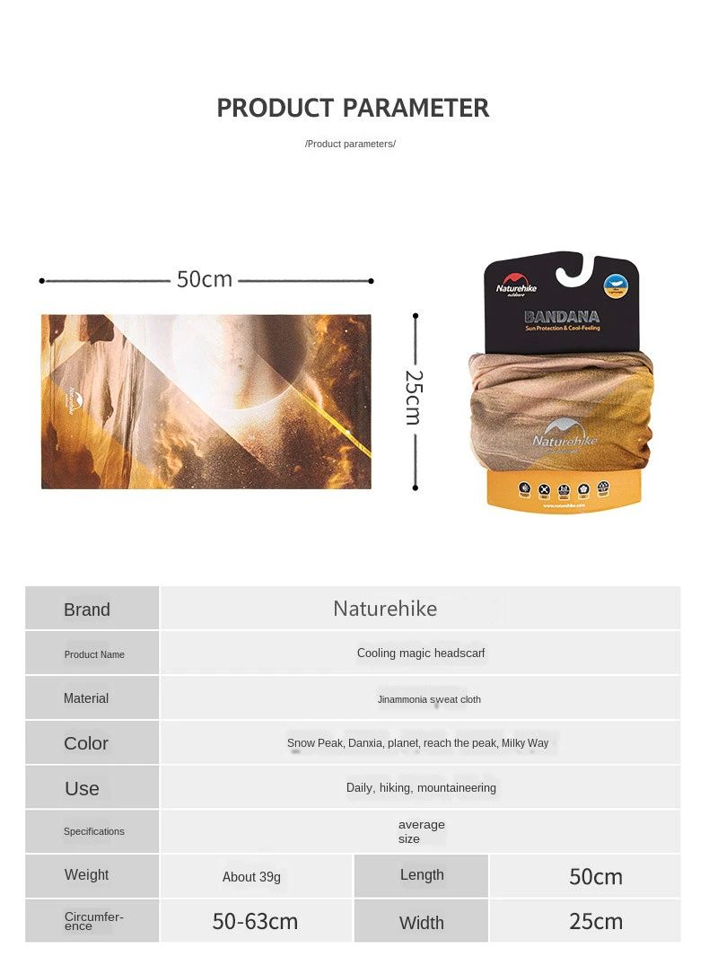 KHĂN ỐNG ĐA NĂNG NATUREHIKE NH20FS024