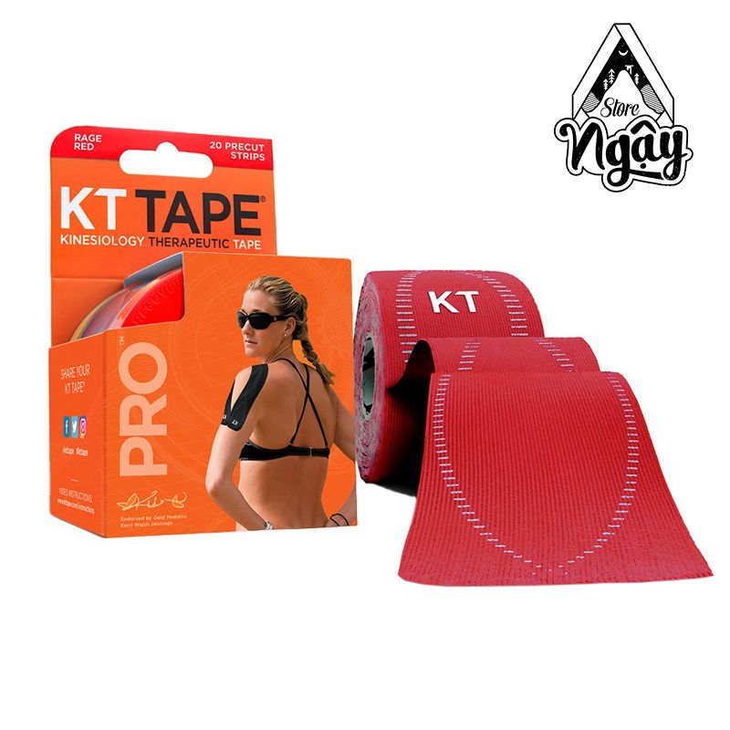  BĂNG DÁN CƠ KT TAPE PRO CUỘN 20 MIẾNG 