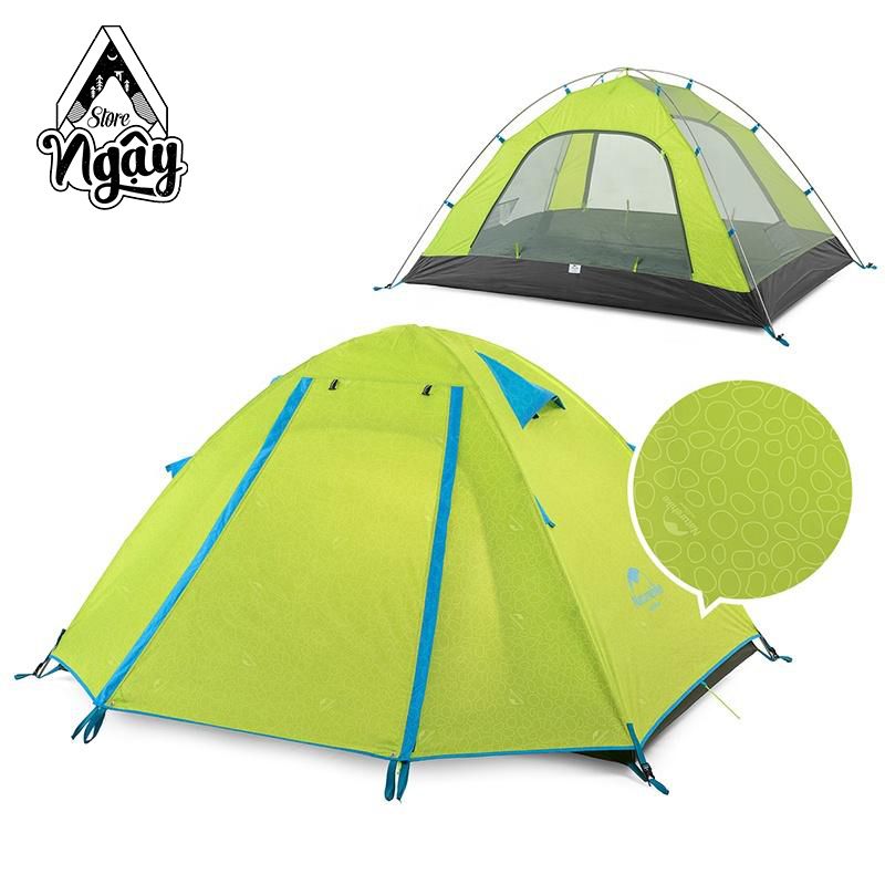  LỀU CẮM TRẠI 3 NGƯỜI NATUREHIKE NH18Z033-P 