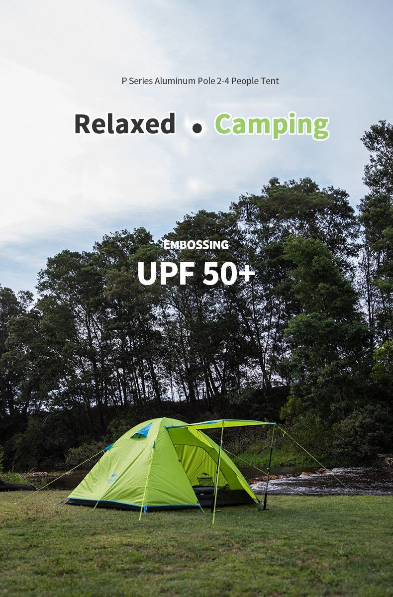 LỀU CẮM TRẠI 3 NGƯỜI NATUREHIKE NH18Z033-P