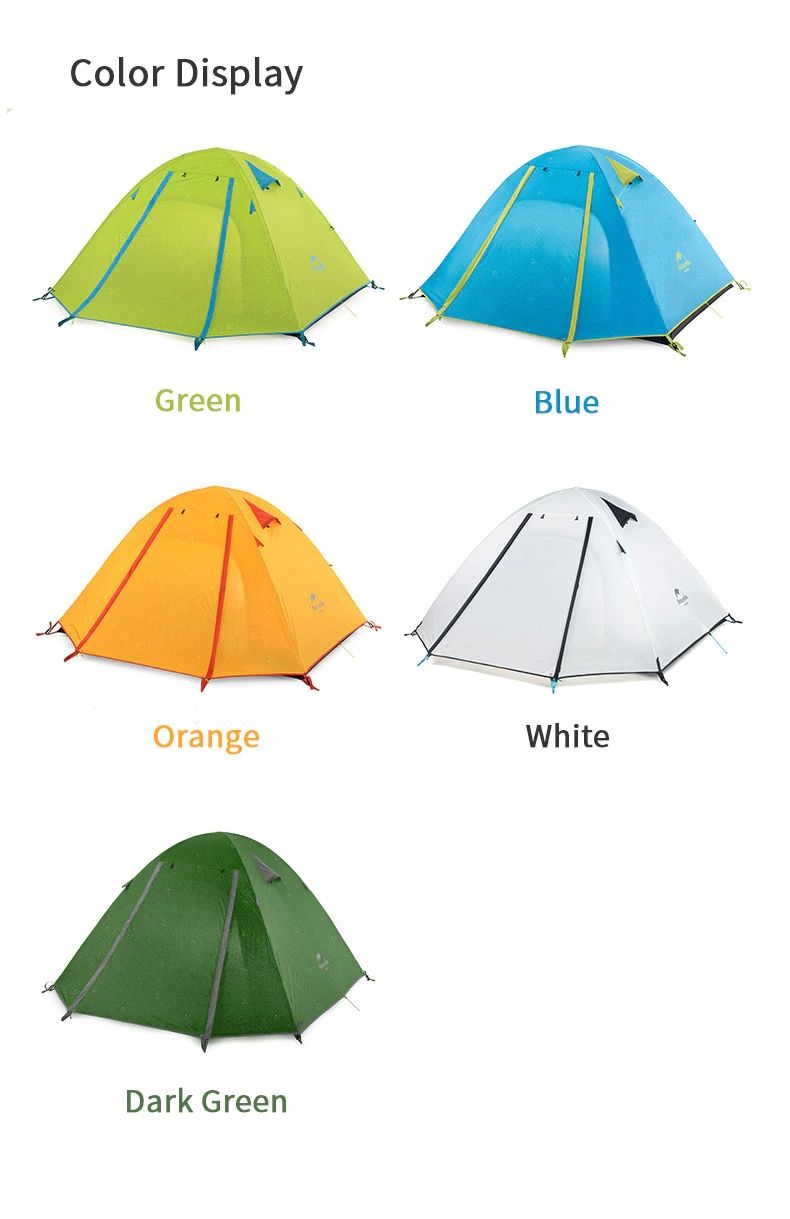  LỀU CẮM TRẠI 3 NGƯỜI NATUREHIKE NH18Z033-P 