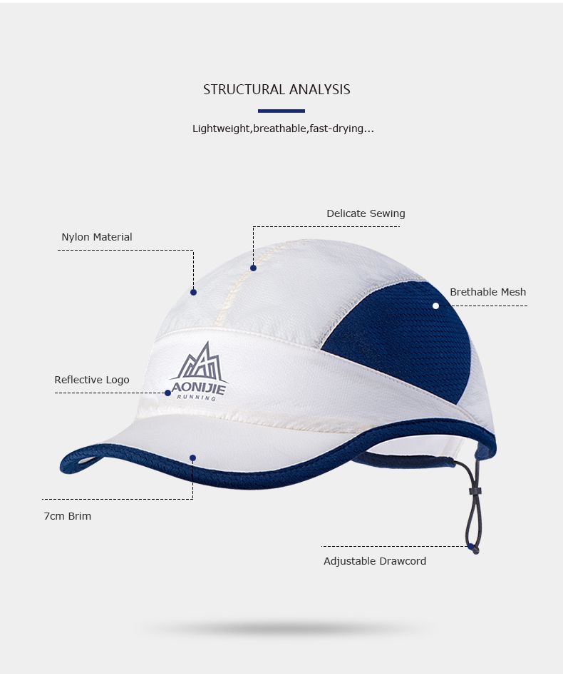 MŨ THỂ THAO LIGHTWEIGHT AONIJIE E4099