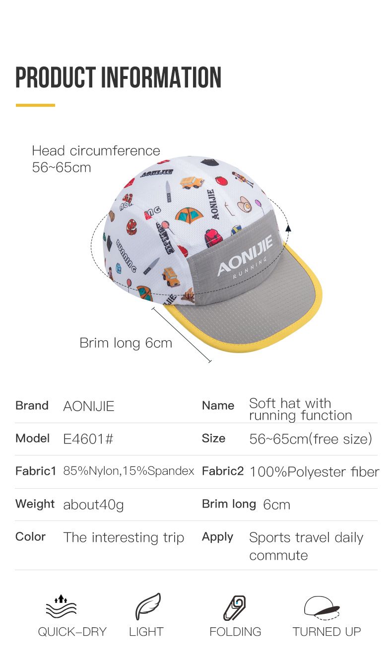MŨ CHỐNG NẮNG NHANH KHÔ AONIJIE E4601