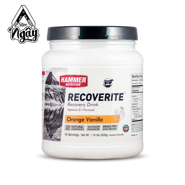 THỨC UỐNG PHỤC HỒI HAMMER RECOVERITE 16 SERVINGS