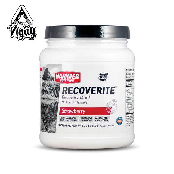 THỨC UỐNG PHỤC HỒI HAMMER RECOVERITE 16 SERVINGS
