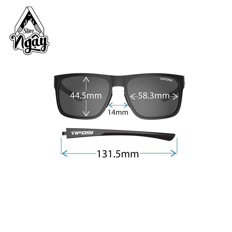  KÍNH CHẠY BỘ TIFOSI SWICK SATIN BLACK NEON POLARIZED 