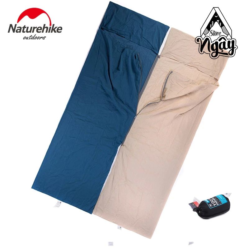 TÚI NGỦ COTTON LINER NATUREHIKE NH15S012-D NH15S012-E