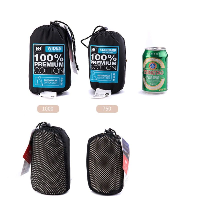 TÚI NGỦ COTTON LINER NATUREHIKE NH15S012-D NH15S012-E