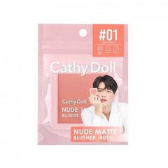 Phấn Má Hồng Cathy Doll Mịn Lì Nude Matte Blusher