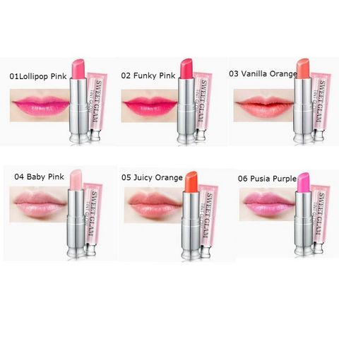 Son Dưỡng Môi Có Màu Secret Key Sweet Glam Tint Glow 3.5g